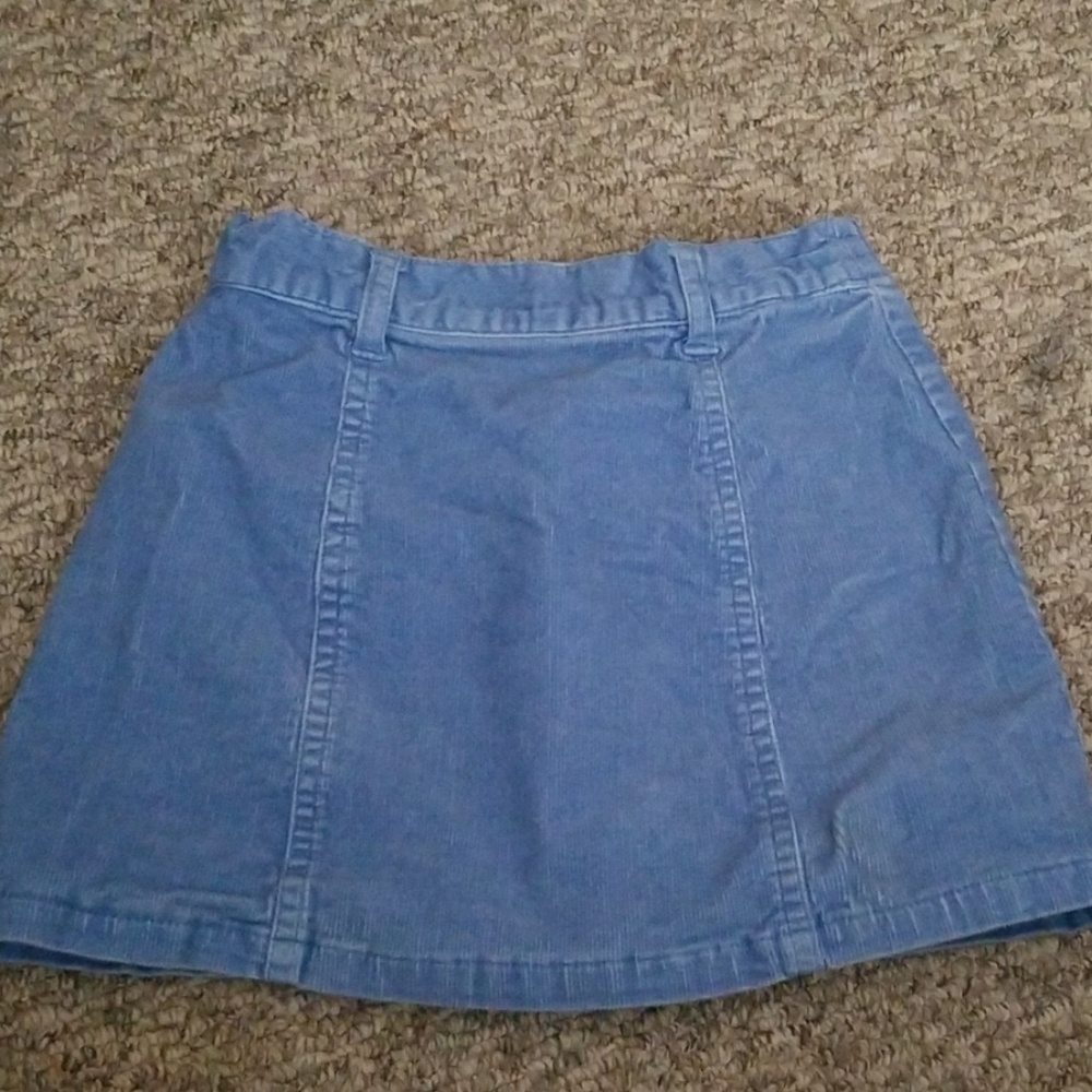 Rugged bear corduroy skirt